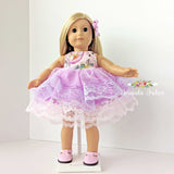 Lilac Blossom Princess AGD dress