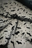 Custom Halloween Spooky Castle, Bat Dress, ships August/September