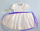 Custom Christmas Dress in white, ships August/September