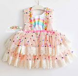 Custom Birthday Confetti Dress, ships August