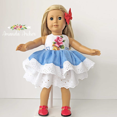 Vintage Alice Doll Dress