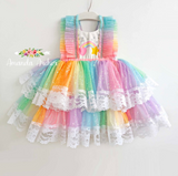 Custom Rainbow Dress