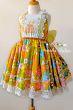 The Vintage Floral Turtle Dress